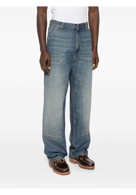 og double knee pant man blue CARHARTT WIP | I03627301.B7